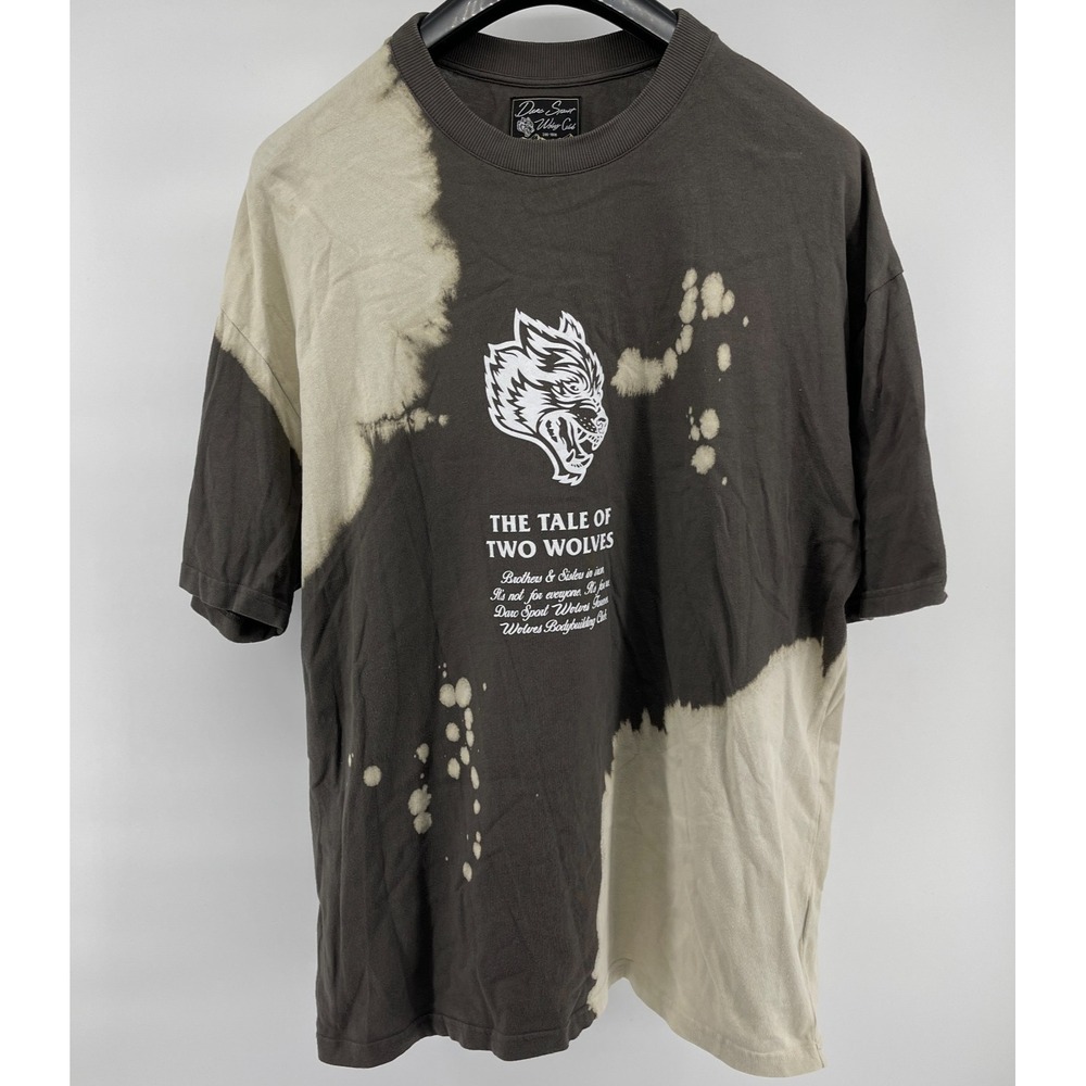 Dare Sport‎ Wolves Club Tshirt MensXXL Black Numbered 306/1000 Acid Wash
